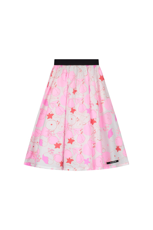 Coral Reef Skirt Flower Print