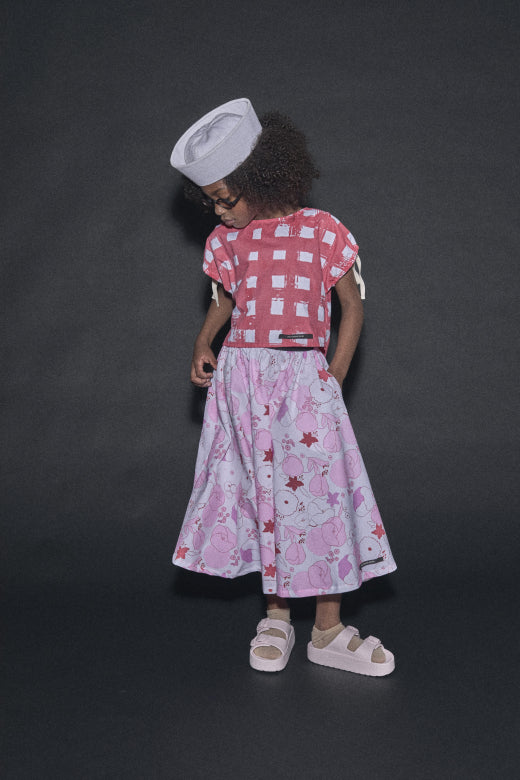 Coral Reef Skirt Flower Print